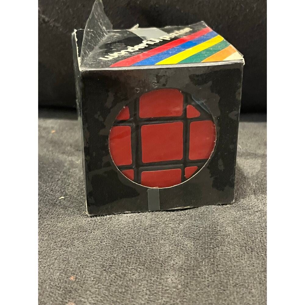 Vintage Wonderful puzzle small Rubiks cube- NIB